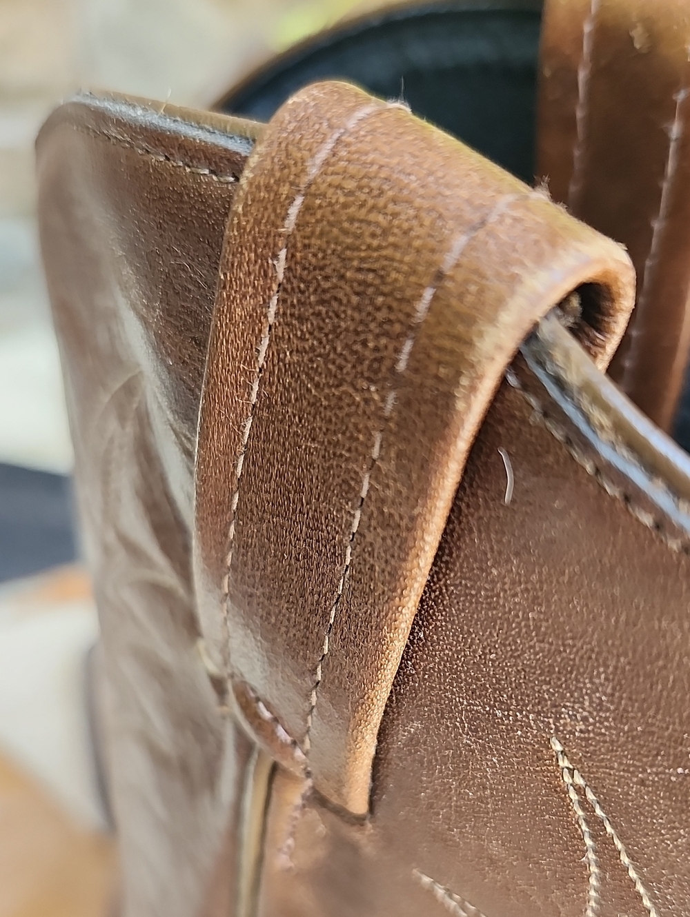 TONY LAMA LEATHER WESTERN BOOTS - Picture 5 of 12